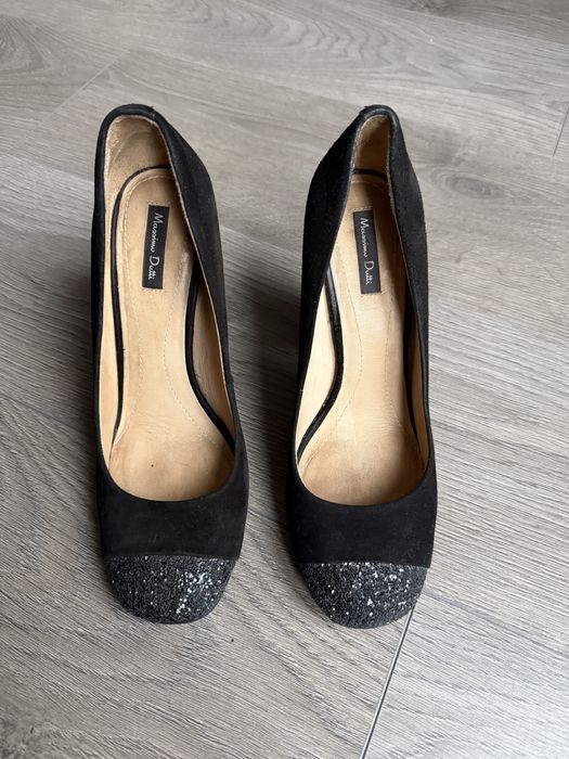 Туфлі замшеві Massimo Dutti 37р.