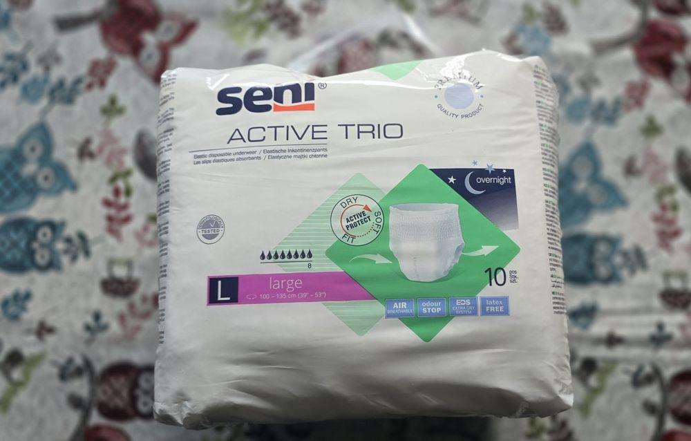 Nocne majtki chłonne Seni Active Trio