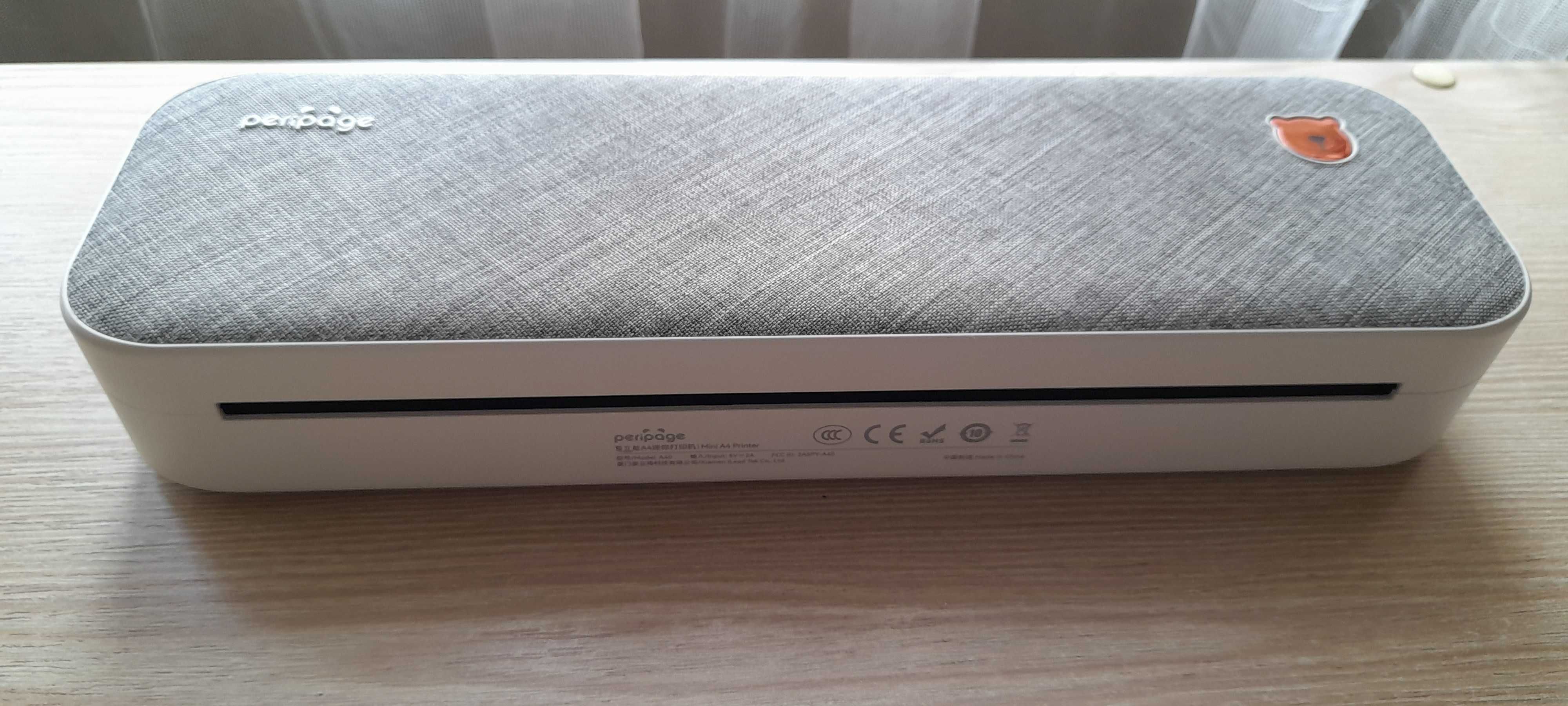 Портативний бездротовий термопринтер  PeriPage Bluetooth 2600mAh .