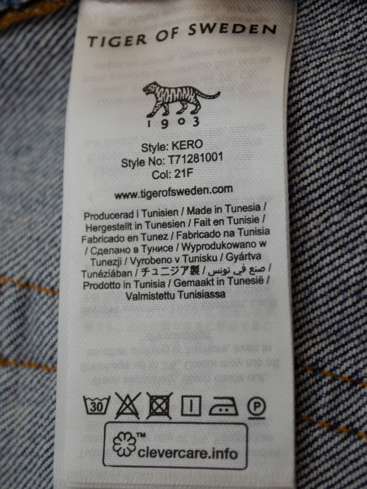 Tiger Of Sweden Kero - Relaxed Fit Jeans R. 32/34
