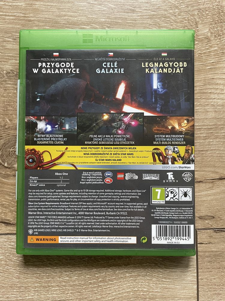 Gwiezdne wojny przebudzenie mocy xbox one