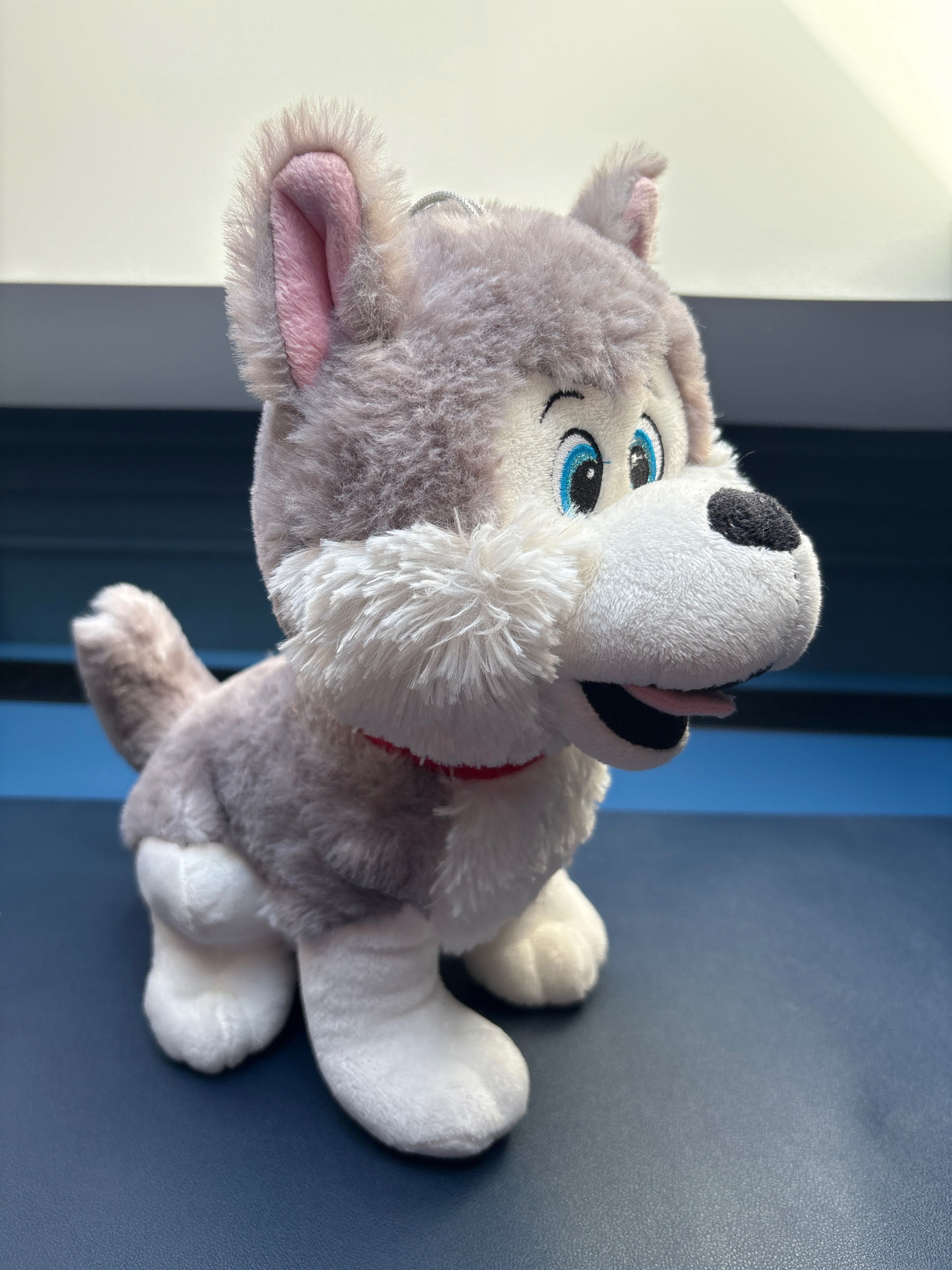 Husky maskotka z dźwiękiem