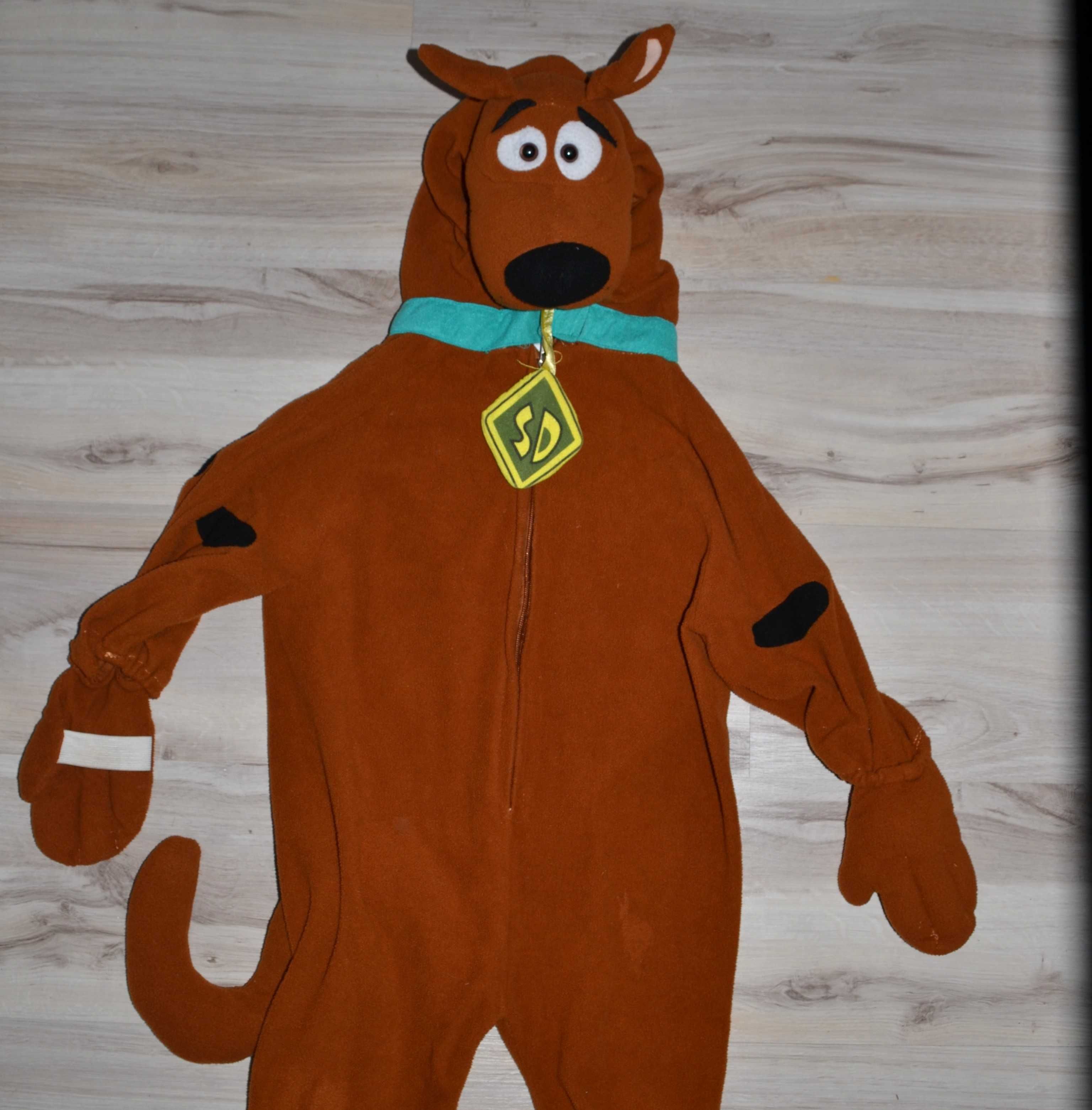 4^ Scooby Doo strój przebranie piżama 5/6 Lat_ 110/116