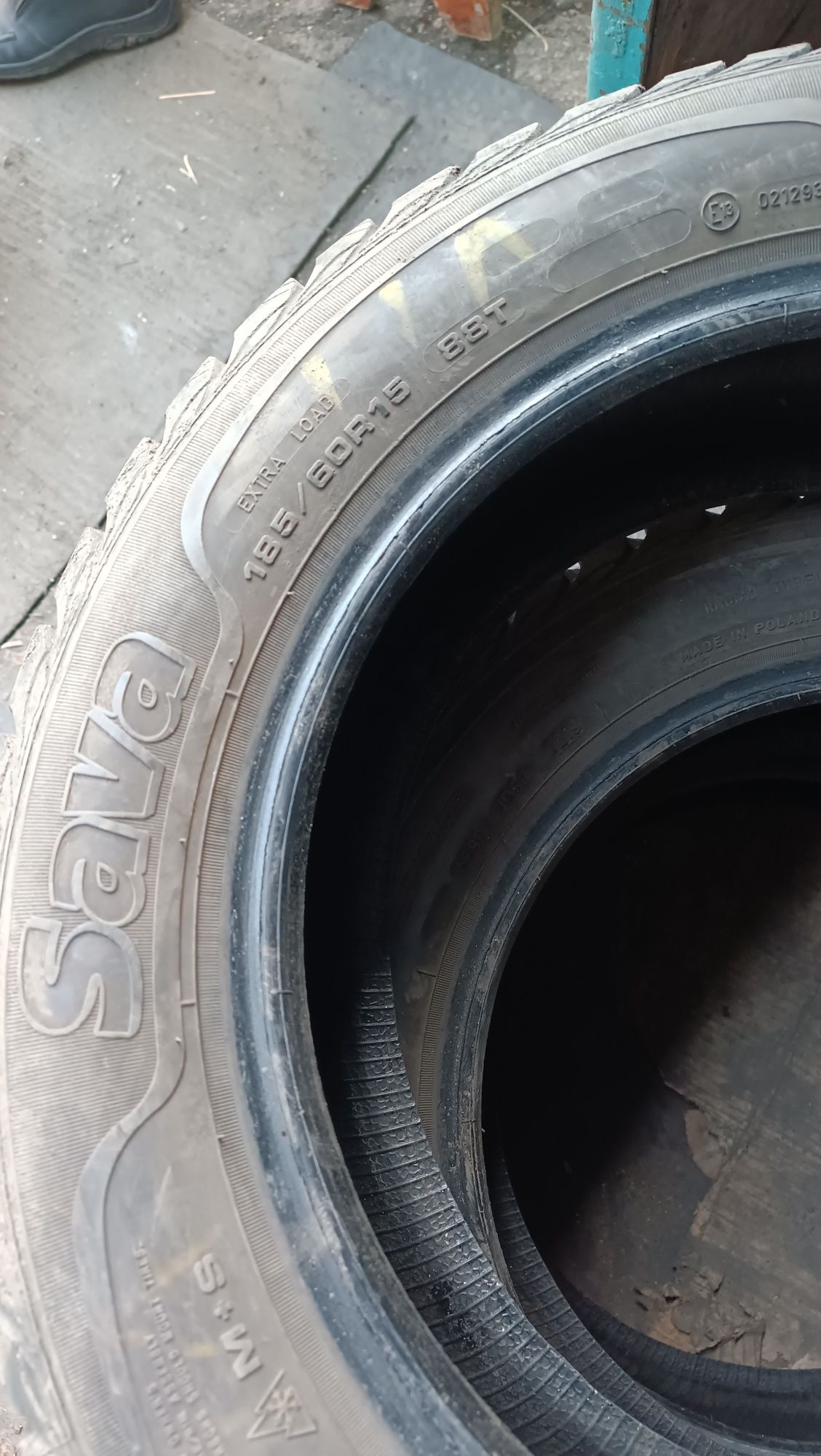 Зимние шины Sava Eskimo Stud 185/60 R15  (шип)