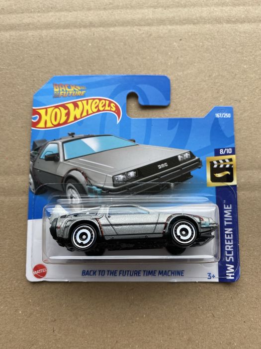 Hot Wheels Delorean Back to the Future Time Machine 2022