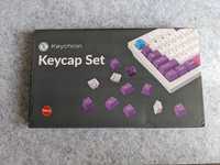 Keychron Low Profile Keycaps white PBT-07 кейкапи білі