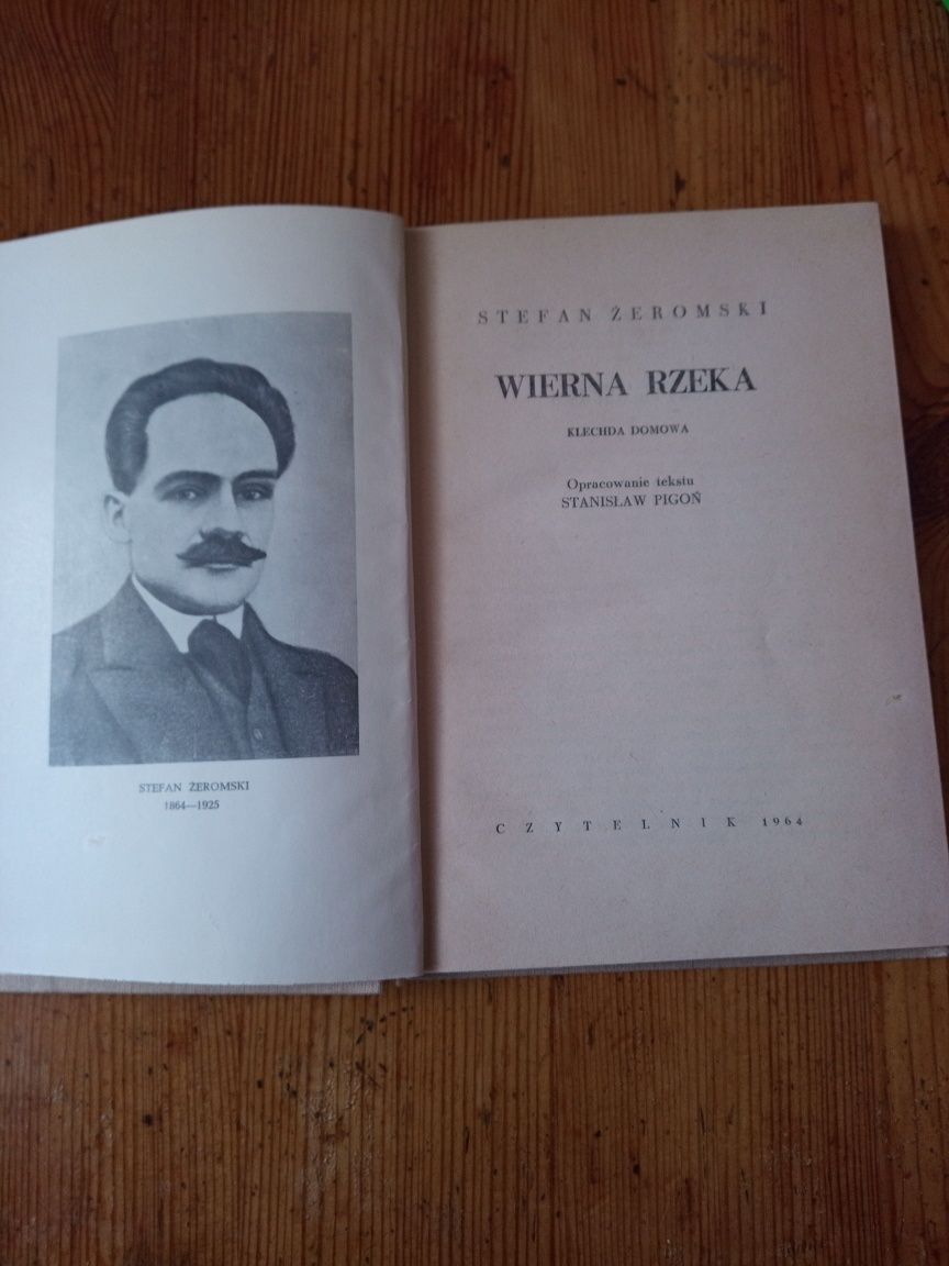 książka S. Żeromskiego "Wierna rzeka"