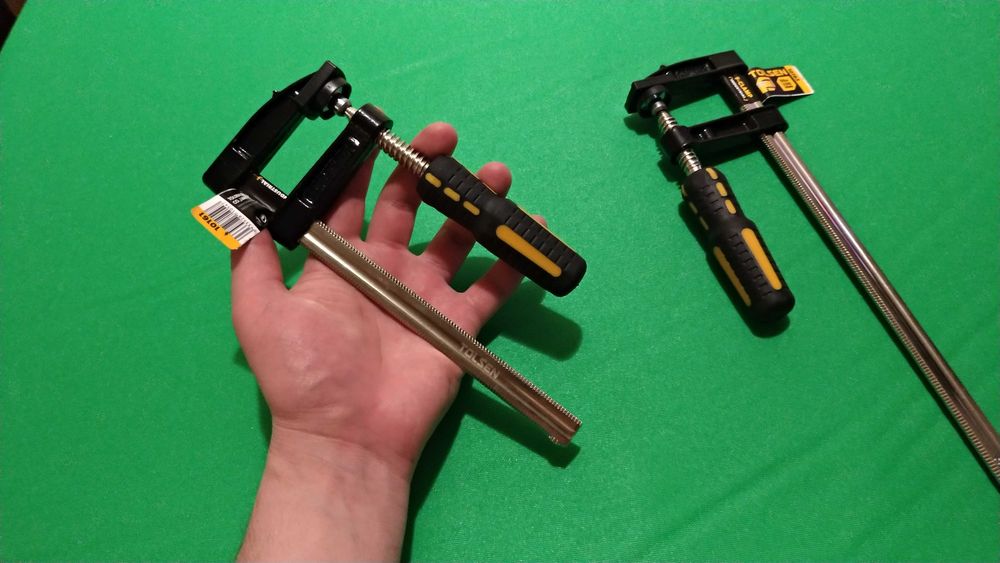 Струбцина столярная TOLSEN-Grip (150-250мм)
