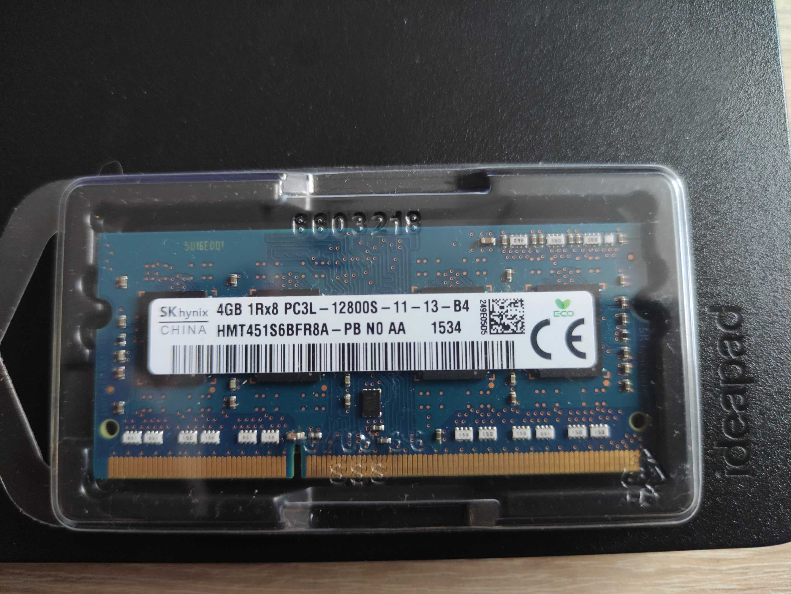 Pamięć Ram SK hynix 4GB DDR3 do laptopa