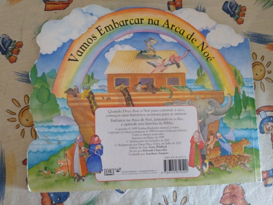 "Vamos embarcar na Arca de Noé" - livro novo