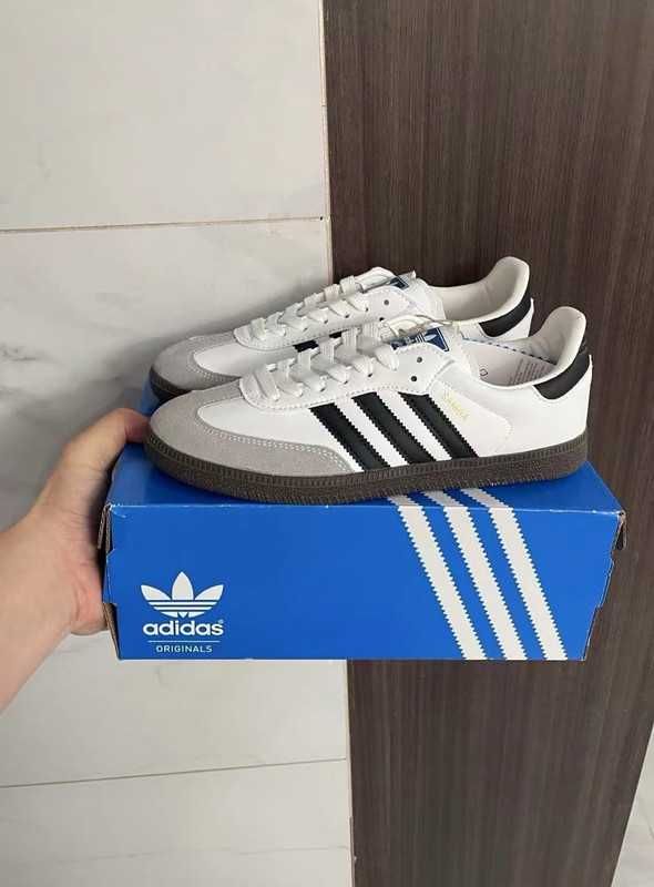 Adidas_SambaOG_white Moda_Buty_Mokasyny Mokasyny R.36.5