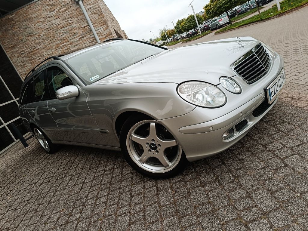 Mercedes W211 E211 2.2 CDI #Stan perfekcyjny#18 cali AMG