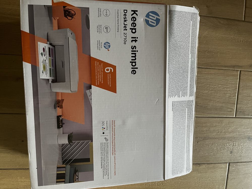 Hp deskjet 2710e принтер