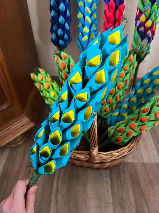 Kurpiowskie palmy wielkanocne