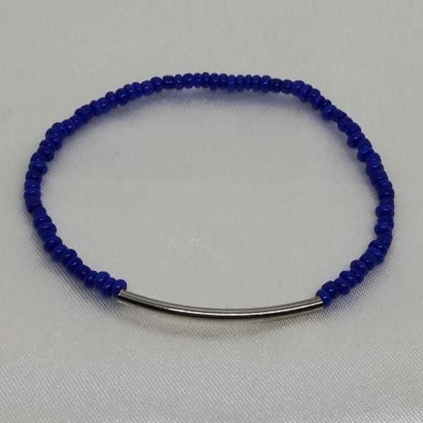 Pulseira Miss travessão  Prata - Ref.:pemtp18