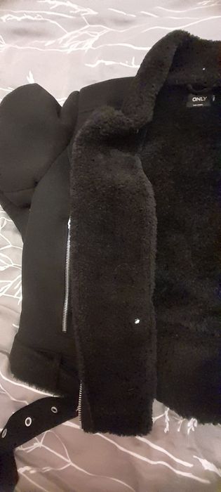 Куртка замшева, р.S,