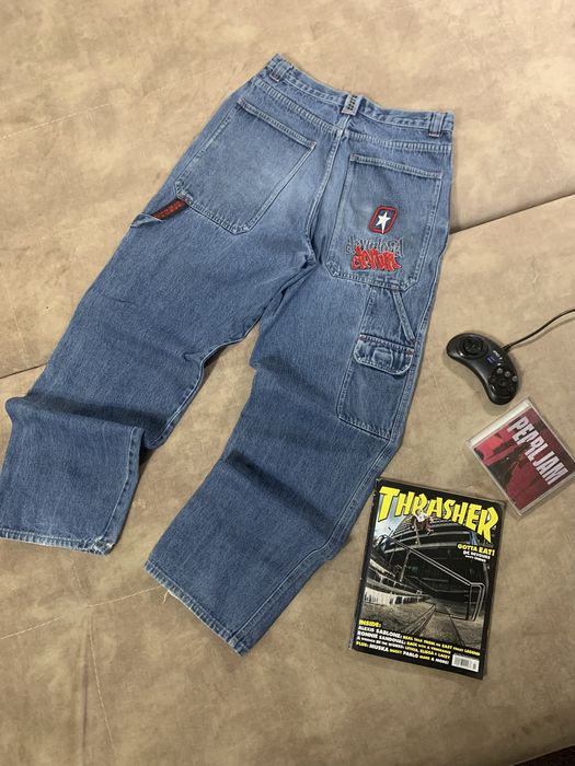 Vintage download jeans sk8 rap hiphop x southpole x ecko x etnies