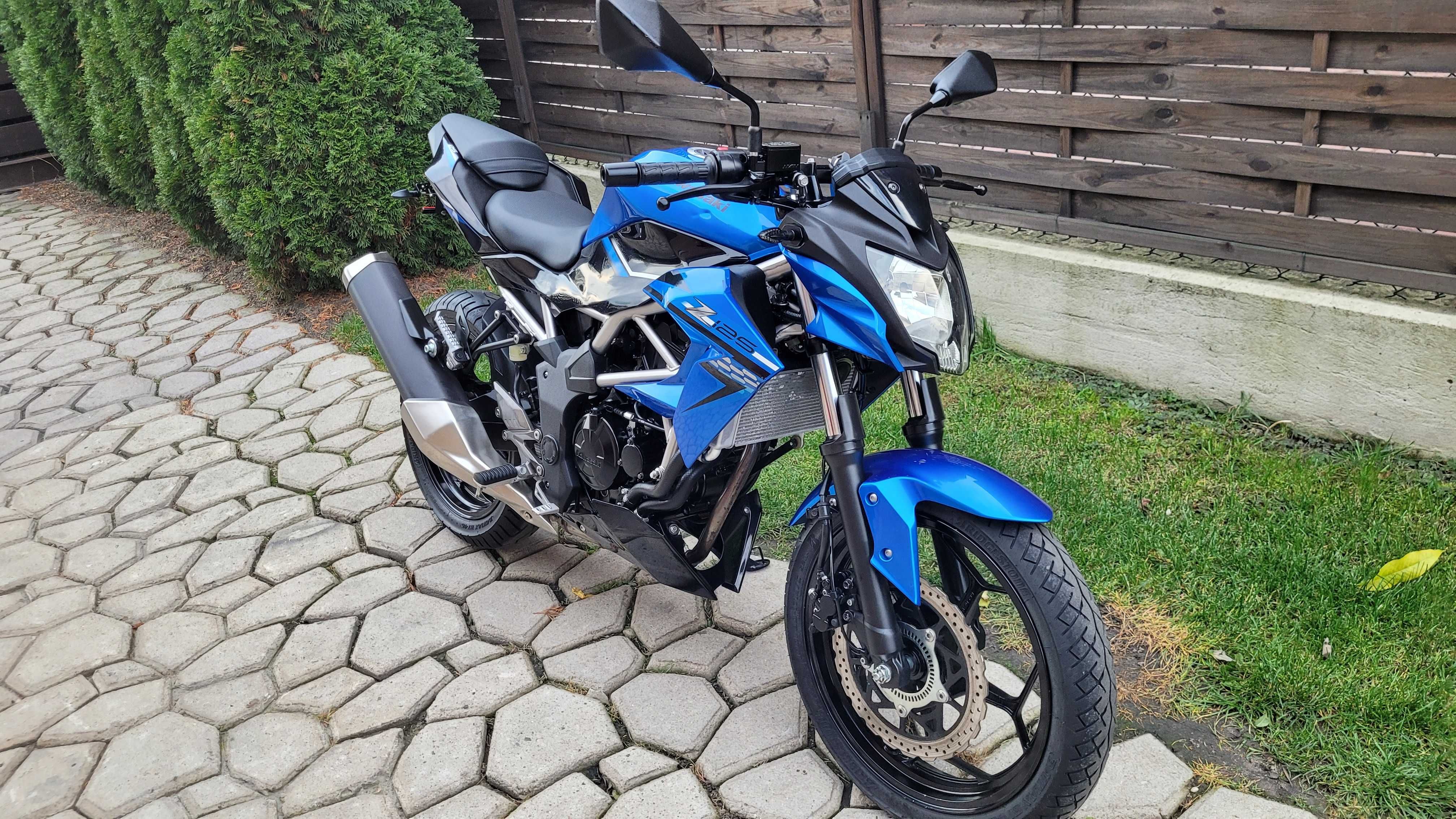 KAWASAKI Z 125 kat A1, B tylko 12tyś.km. z Niemiec PO SERWISIE