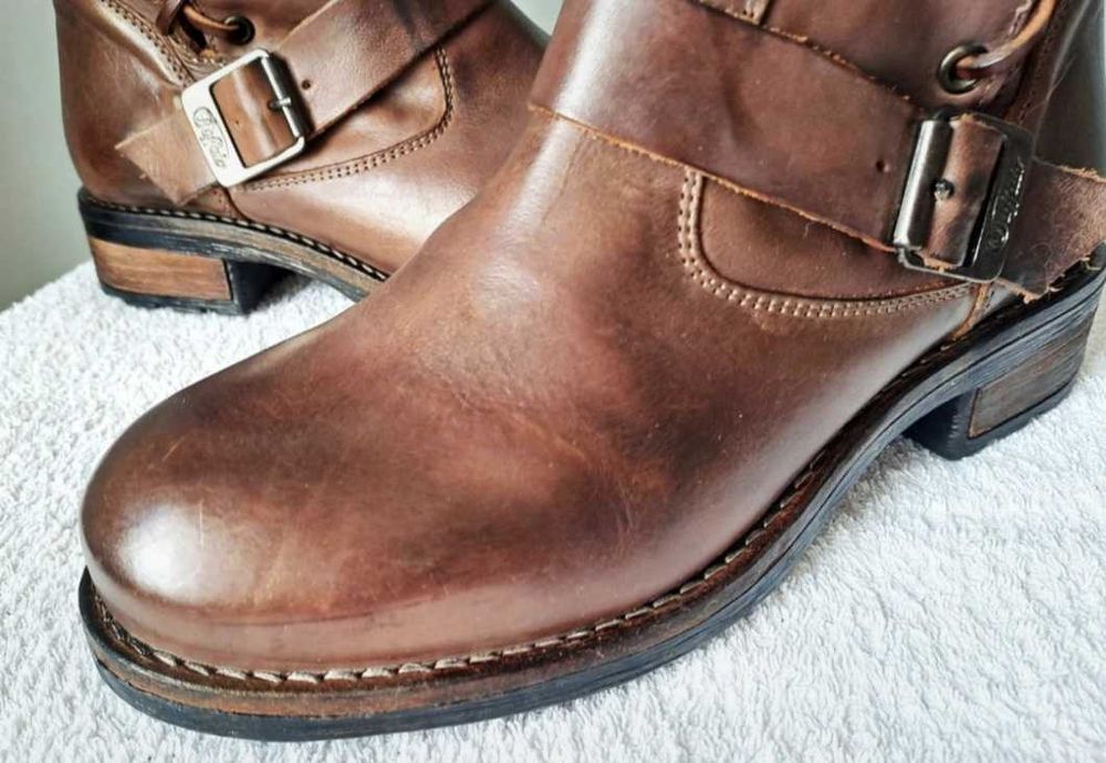 Bikery brazowe rozmiar 38