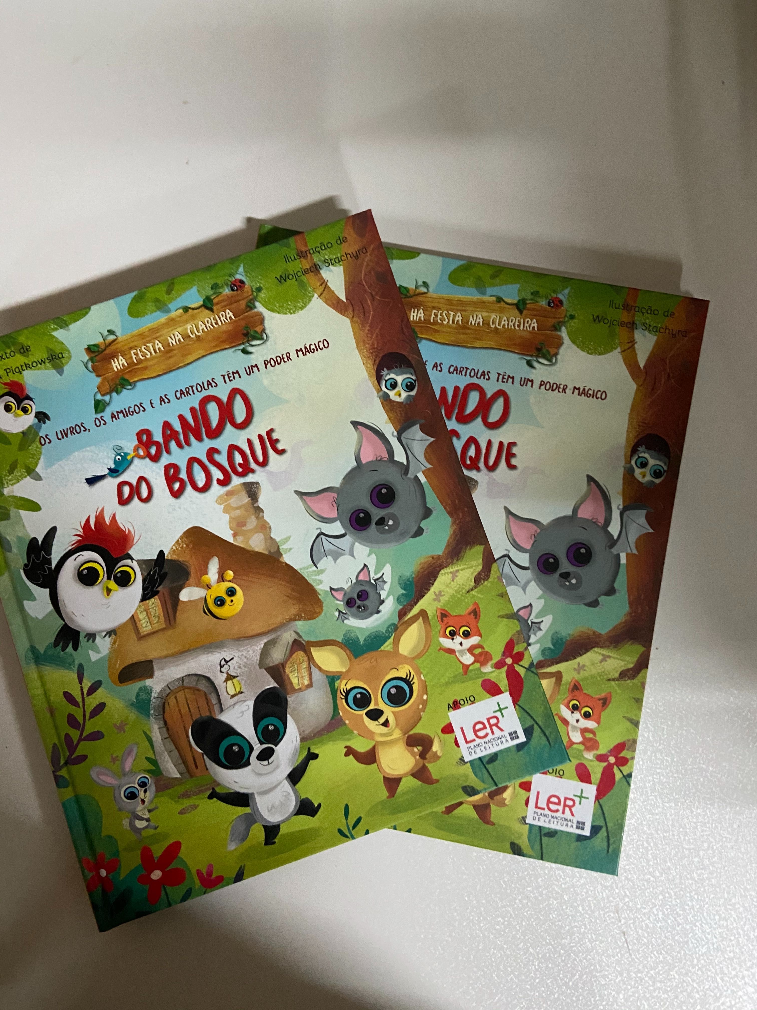 Livro bando do bosque 2 do pingo doce