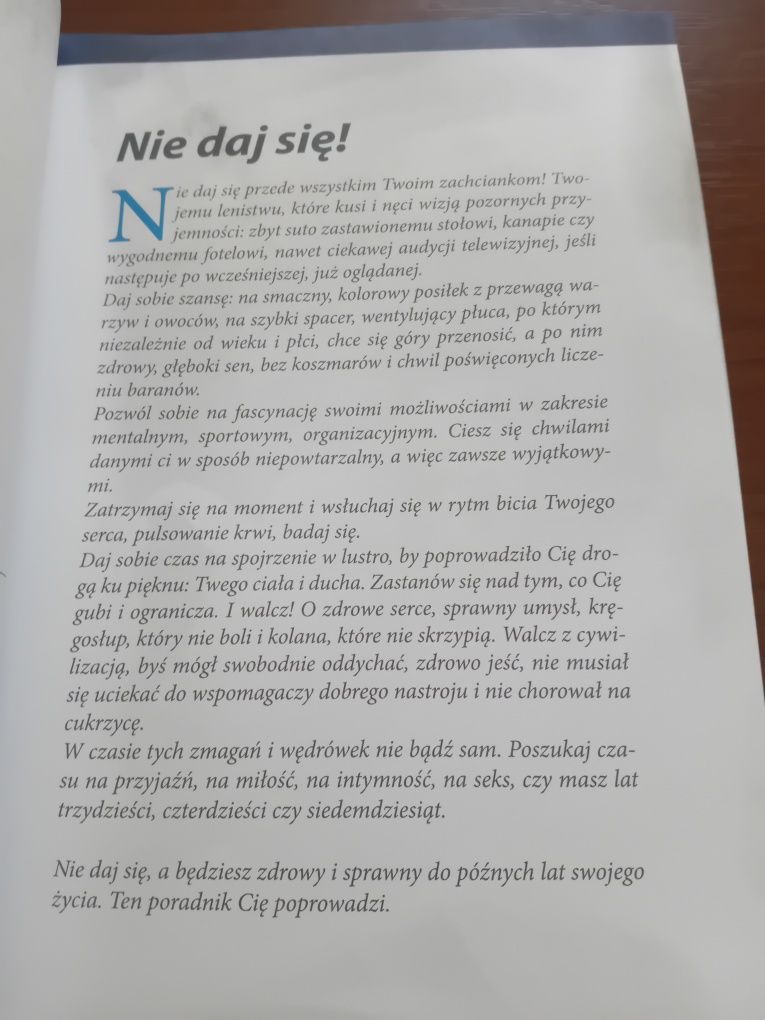 Nie daj się czyli 10 sposobów na zdrowe, długie życie