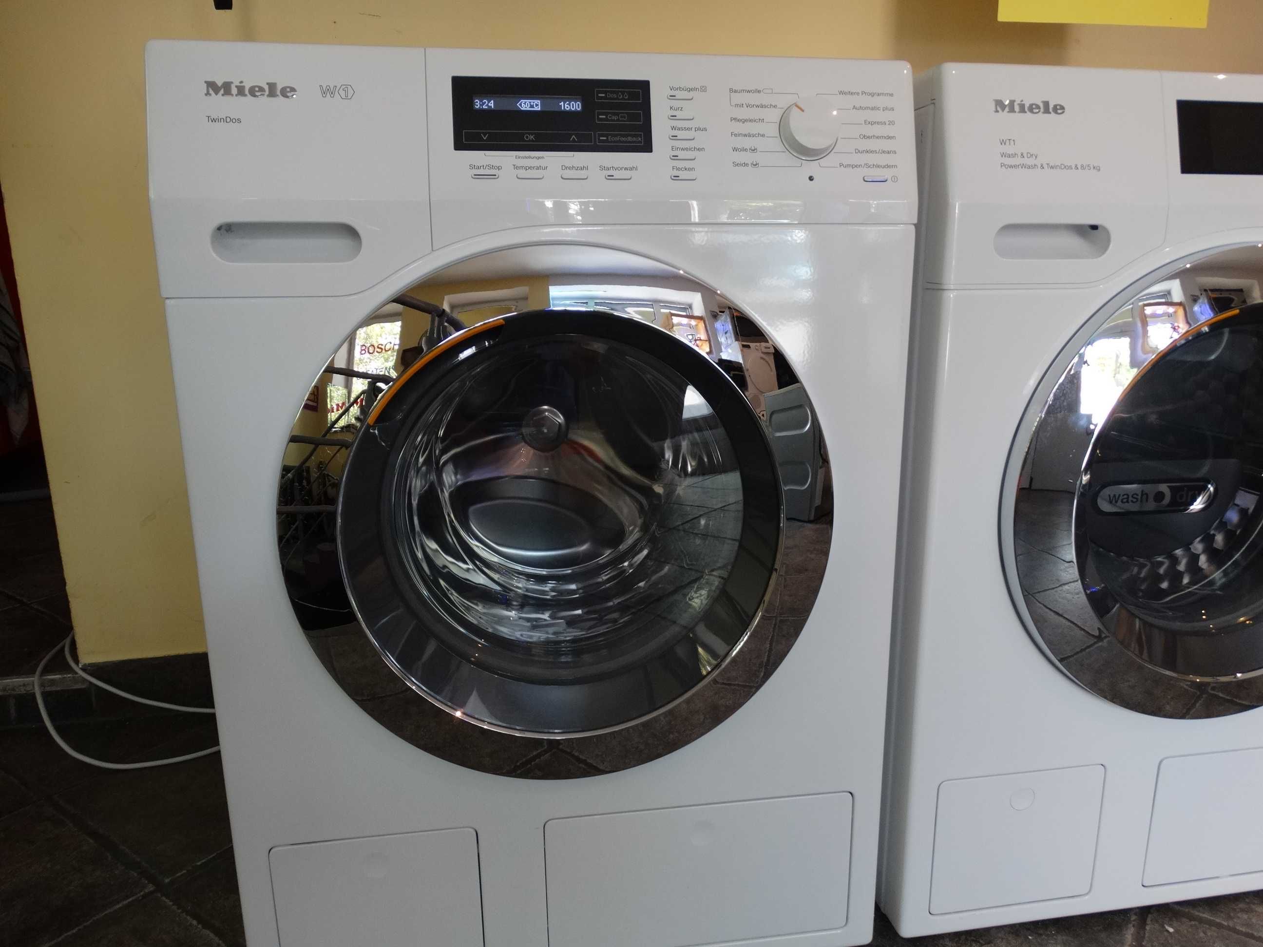 Pralka Miele WKG 130 WPS, Tdos, 8kg 1600 obr 6 m-cy gwarancji