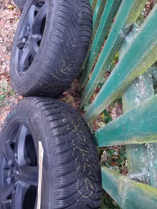 4szt 5x114,3x16 otwor72,szer 6.5j opony zima 215/65/16