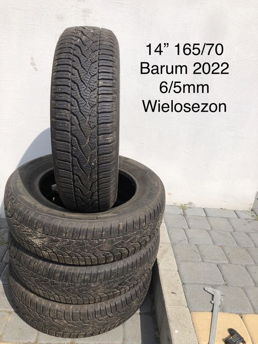 Opony wielosezonowe/zimowe 14” 185/60 175/65 165/70 155/65