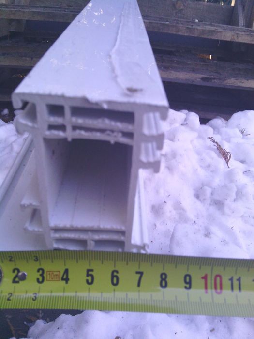 Słupki ogrodzeniowe plastikowe 160-274cm