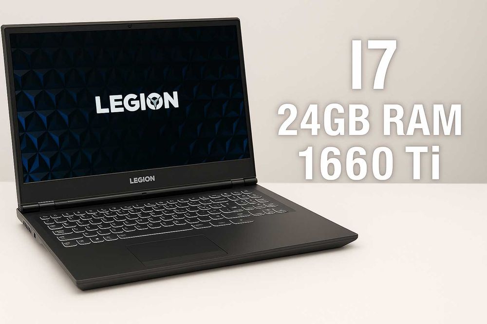 Lenovo Legion Y540 17” / i7 / 24GB RAM / GTX1660Ti / SSD 1,25TB
