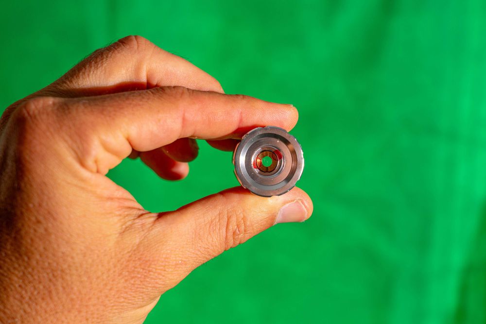 Laser verde de alta potencia com bateria recarregável. NOVO!