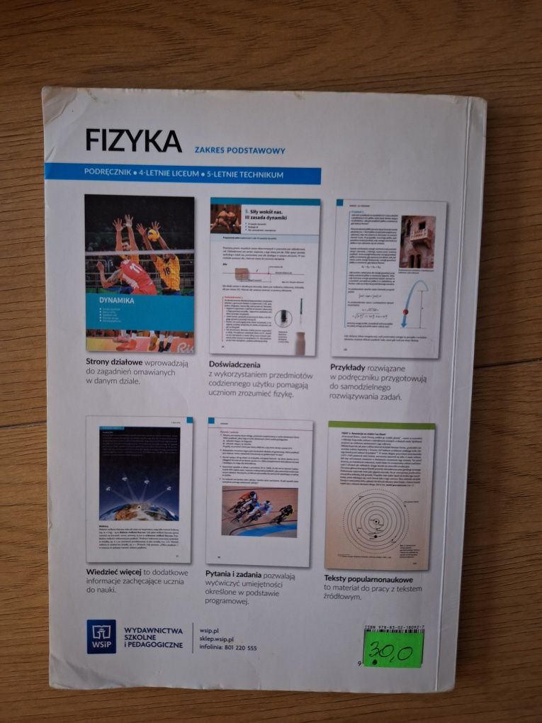 Fizyka 1 zakres podstawowy wsip