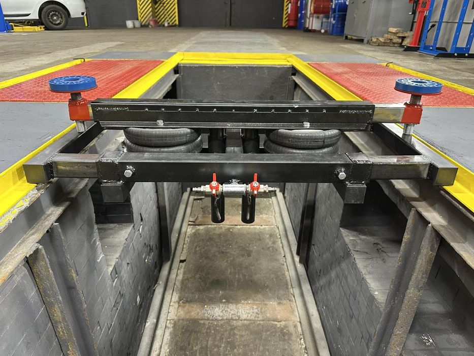 Роздвижна траверса на оглядову яму, підйомник на оглядову яму