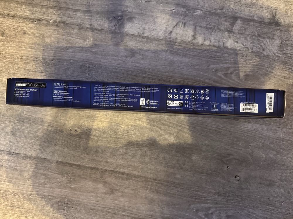 Nowa Klawiatura Razer BlackWidow V4 X Fortnite Edition