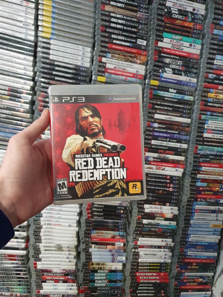 Sony playstation 3 PS3 Red Dead Redemption б/у диск игра  обмен