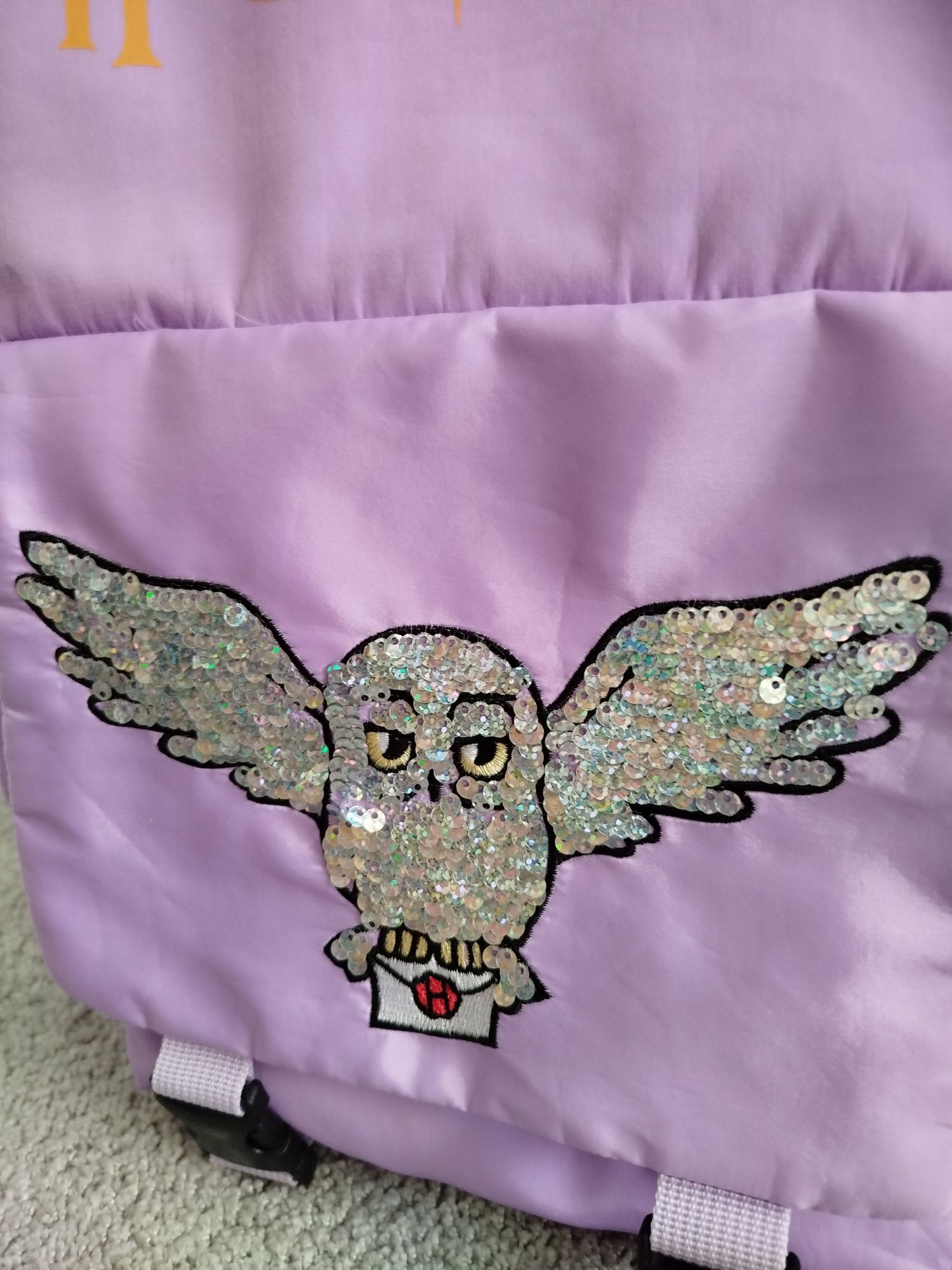 Harry Potter Hedwiga Lego dots + plecak i piórnik