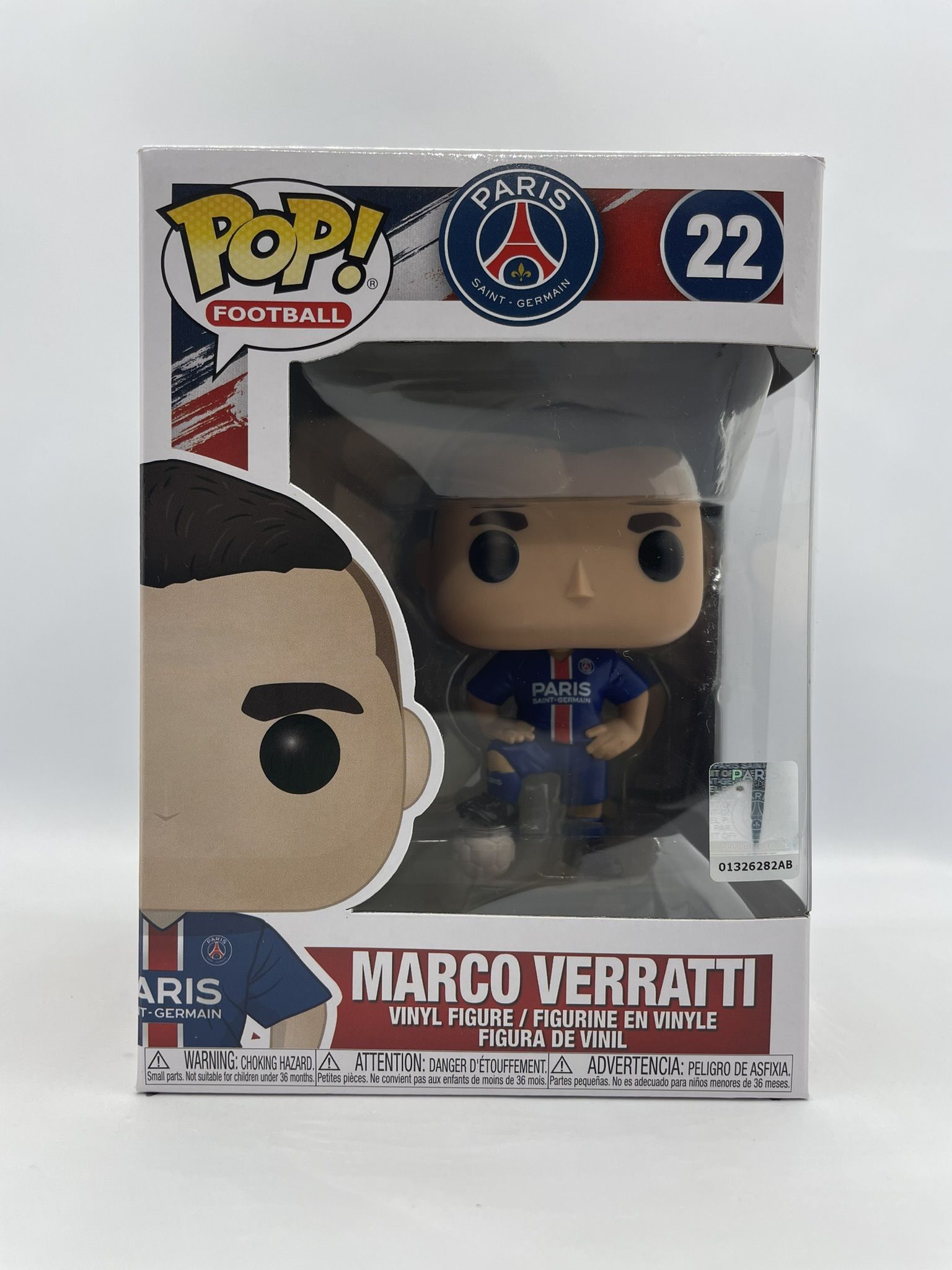 Funko Pop Paris Saint-Germani 22 Marco Verratti #1