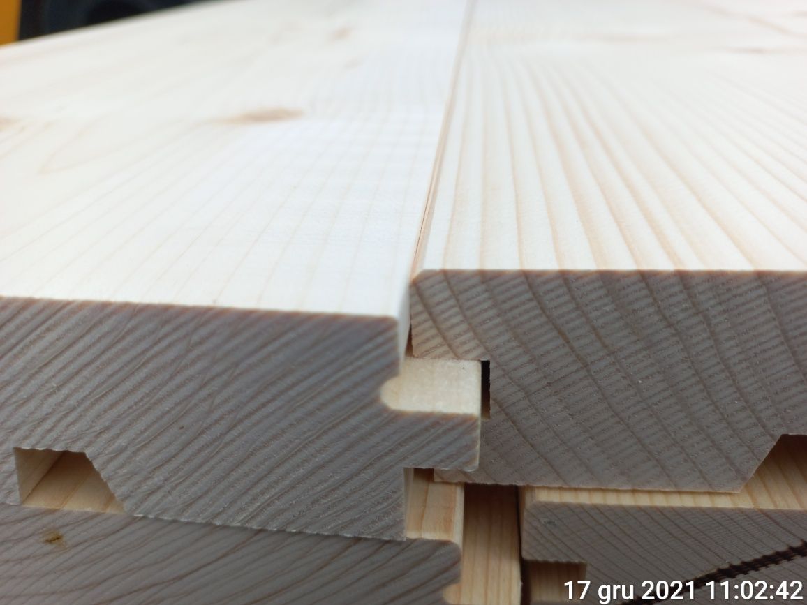 40 x 245 grubość 40mm szer. 245mm deski podłogowe lświerk skandynawski