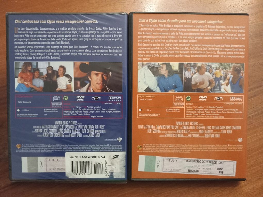 O Indomável Rebelde/O Regresso do Rebelde (C. Eastwood)