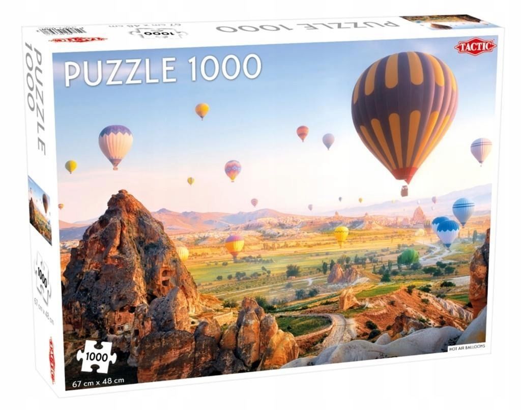 Puzzle 1000 Hot Air Balloons, Tactic