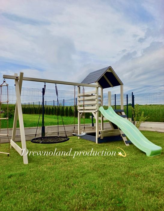 TOTALNA wyprzedaż posezonowa! Plac zabaw wykonany kompleksowo!