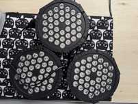 3x par led 36 rgb