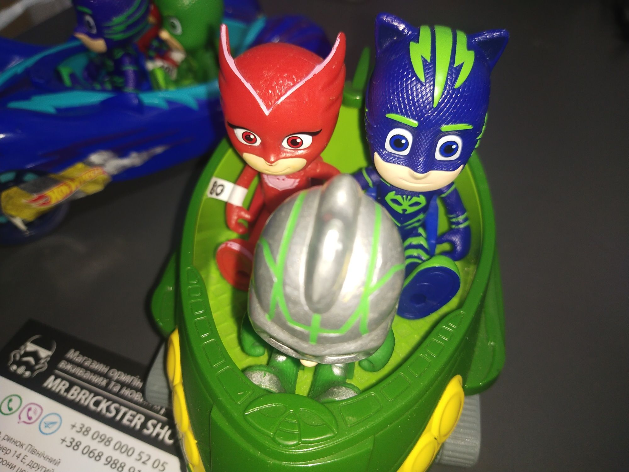 Фігурки Герої в масках PJ Masks машинка Гекко Аллет Коннор Кетбой