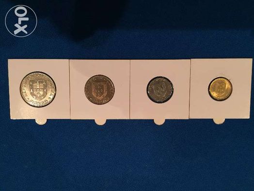 Coleção de moedas completa - Mundial de Hóquei em Patins 82