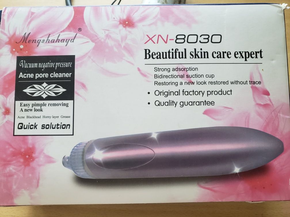 Вакуумный аппарат для  чистки пор лица и тела beauty skin experpt xn-8