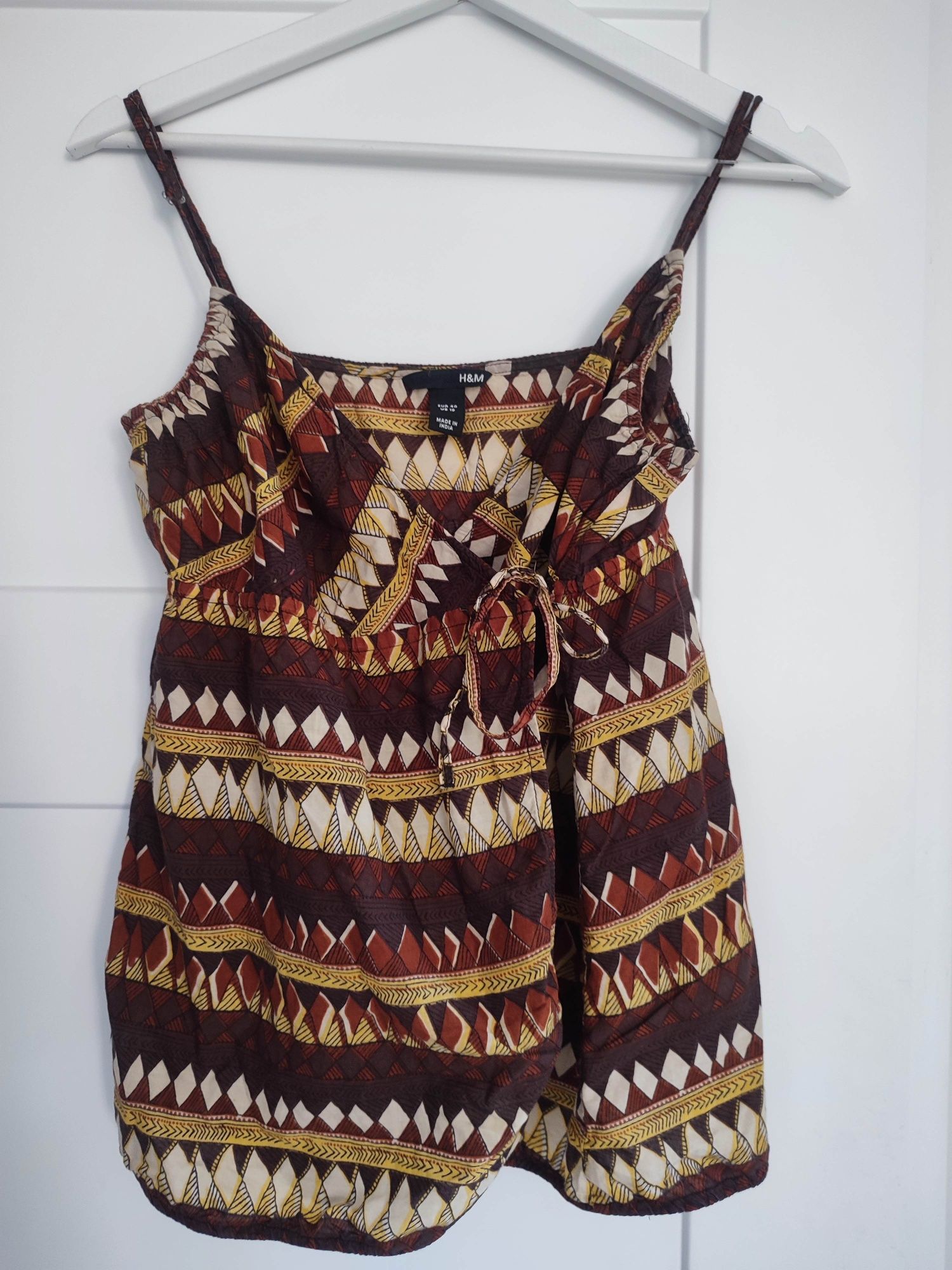 Bluzka na ramiączkach H&M rozm.40