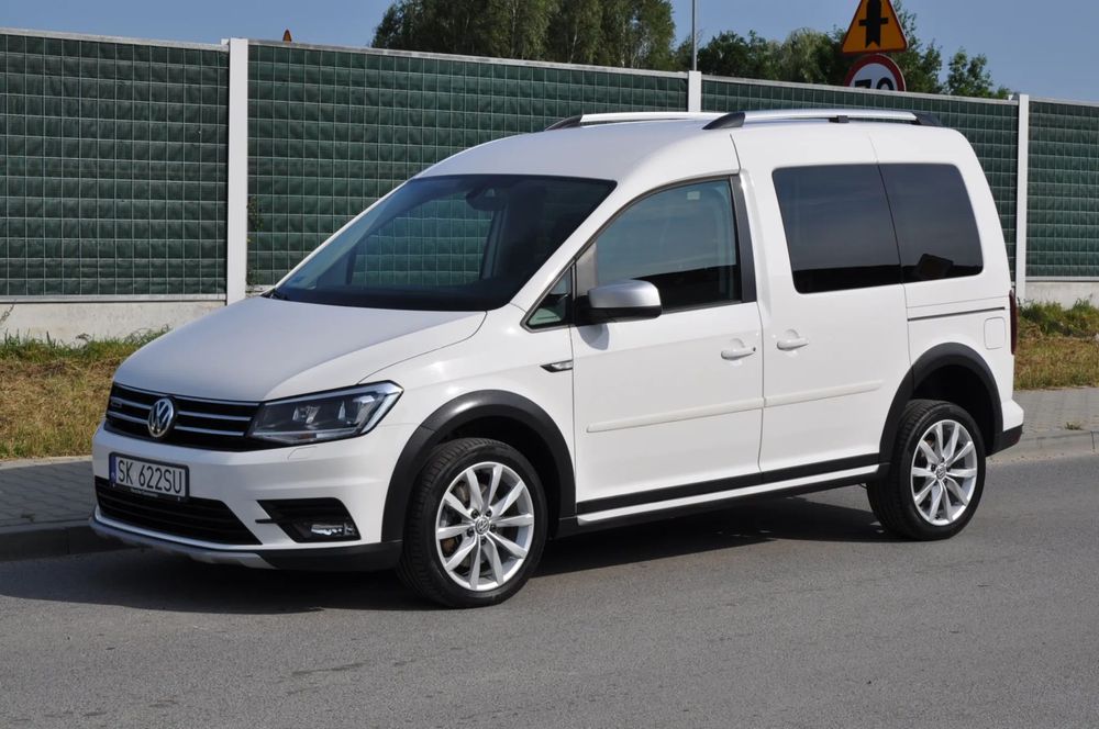 Volkswagen Caddy 4x4 Krajowy 100% Bezwypadkowy I Właściciel Serwisowany w ASO