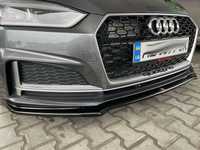 Сплиттер Audi A5 B9 S-line / Audi S5 F5 тюнинг губа юбка обвес