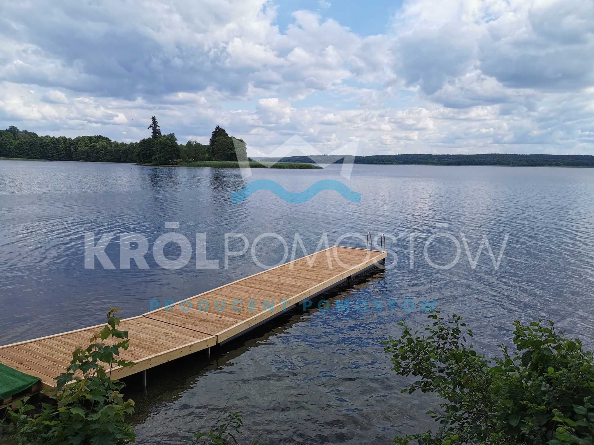 Segmentowy POMOST PŁYWAJĄCY 26mkw