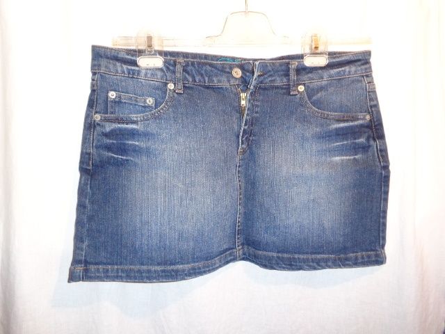 spódniczka jeans mini L